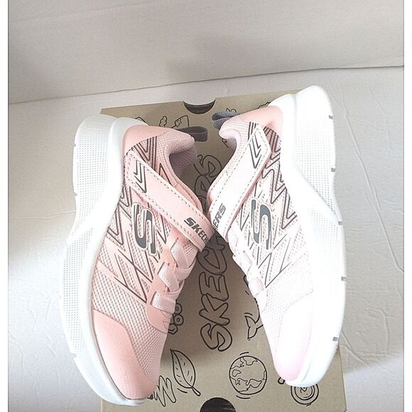 New! SKECHERS Little Girls Microspec Bold Delight Running Sneakers Athletic Shoe - Picture 8 of 10